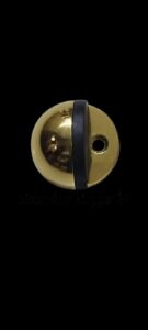 Half moon shaped door stopper