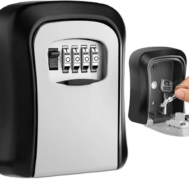 Metallic keylock box